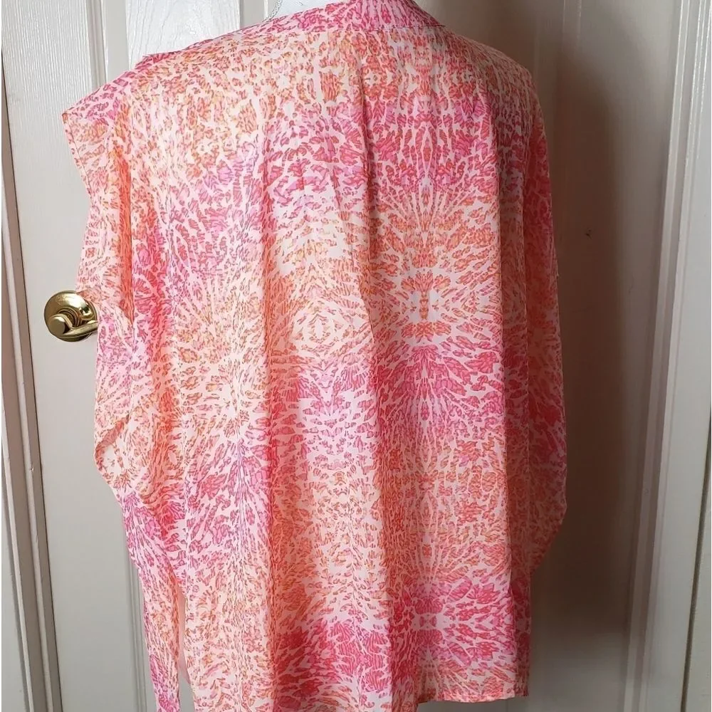 Sleeveless summer blouse